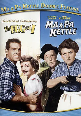 Ma And Pa Kettle Double Feature (The Egg And I / Ma And Pa Kettle) DVD NTSC Bl • $6.99