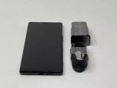 Sony Xperia 1 128GB Unlocked GSM J8170 Black Cell Phone Used B0141 • $144.95