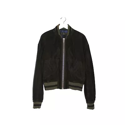 Haider Ackermann Suede Bomber Jacket Size M • $1200