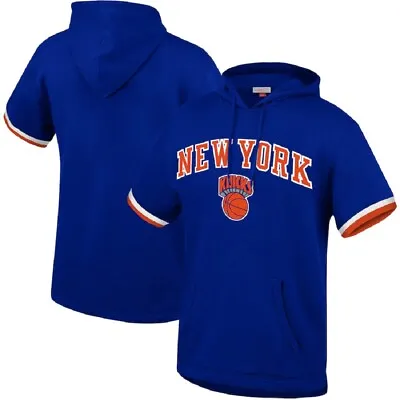 Mitchell & Ness NBA Youth Boys New York Knicks Short Sleeve French Terry Hoodie • $44