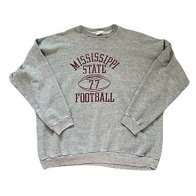 Vintage 70s Russell Athletic Mississippi State Bulldogs College Sweatshirt  • $99.99