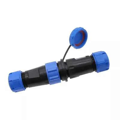 2-5Pin SP17 IP68 Waterproof Connector Cable Plug+Socket Aviation Docking Plug • £6.10