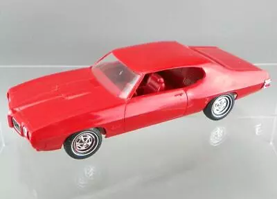 Vintage 1970 AMT Jo-Han 1/25 Scale Red Pontiac GTO Dealer Promo 8  Model Car VGC • $89.97