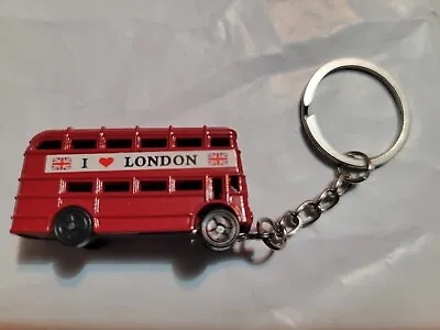 Keychain I Love London Bus • $6