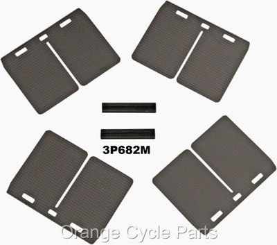 $63.99 • Buy Honda TRX250R Fourtrax V-FORCE 3 Reed Valve Replacement Petal Set 1986-89 3P682M