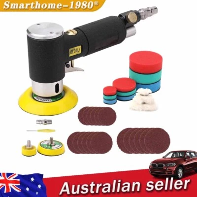 1 /2 /3  Random Orbit Air Sander Mini Grinding Machine Car Polisher Buffer New • $48.44