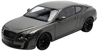 $15 • Buy Welly 2008 Bentley Continental Coupe Supersports Grey 1:18 Scale**Awesome Car**