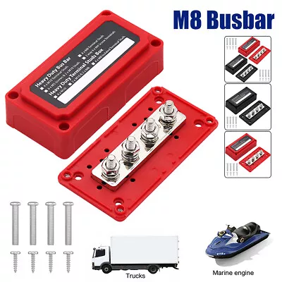 9/18Pcs Bus Bar Terminal Block DC 12V-48V 300A Power Distribution Block Bus Bar■ • $42.09