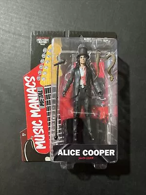 McFarlane Music Manics Metal Alice Cooper Limited /8000 Paranormal 6  Figure • $30.99