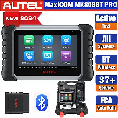 Autel MaxiCOM MK808BT PRO Diagnostic Scan Tool OE - Full System Bidirection 2024 • $780