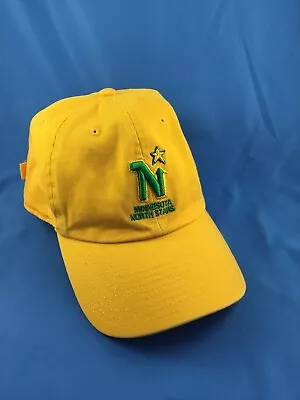 Minnesota North Stars '47 Franchise Vintage Yellow Adjustable Cap • $19.99