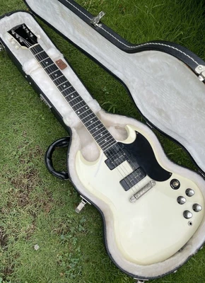 $1488.99 • Buy 90s Vintage Gibson Sg Special White Mod Special Ebony Fretboard Rare