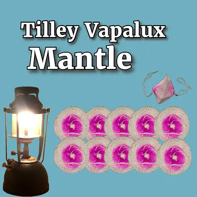 Tilley Vapalux Lamp Double Mantle Pressure Lamp Mantle KEROSENE LAMP • $9