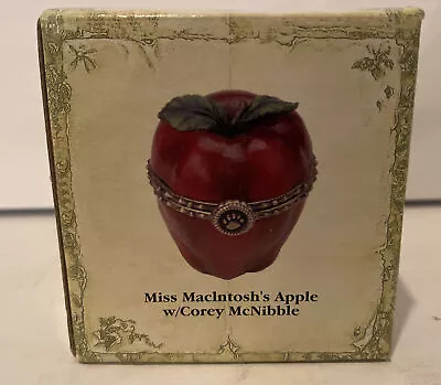 £24.48 • Buy Boyds Treasure Box #392152  Miss MacIntosh's Apple W/Corey McNibble  New In Box