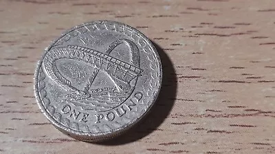 2007 £1 (One Pound) Coin Gateshead Millennium Bridge Good  Circulated Condition  • £3