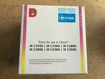 Canon C-EXV 21 Compatible Cyan Toner For IR C2380 C2880 C3080 C3380 • £8.95