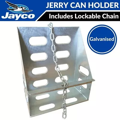 Jayco Jerry Can Holder Lockable For Caravan Camper Trailer Expanda Pop Top RV • $94.95