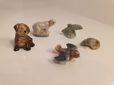 Vintage Wade Whimsies Crocodile Bird & 3 Other Animals • £9.99