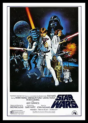 Star Wars Movie Poster Print & Unframed Canvas Prints • $23.95