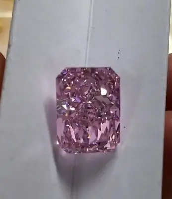2ct Pink Color Diamond Loose Radiant Cut VVS1 With Certificate + Free Gift • $56