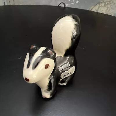 California Pottery SKUNK Figurine  PEWETTE  Robert Simmons Vintage • $22