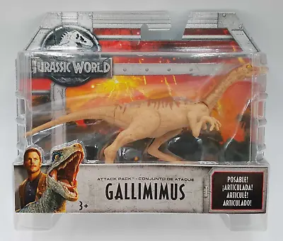 Jurassic World Attack Pack Gallimimus Action Figure Mattel Dinosaur Toy NEW • $74.95