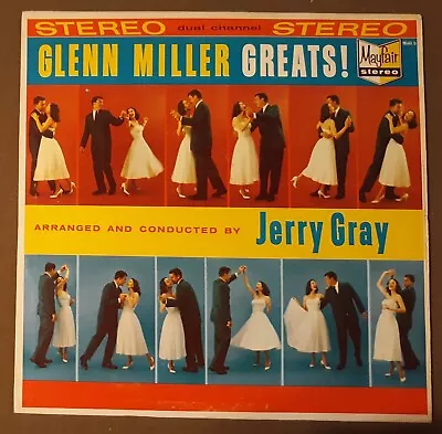 Glenn Miller Greats By Jerry Gray By Mayfair Records 33rpm Yellow VINYL LP • $2.95