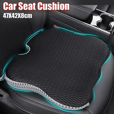 Memory Foam Car Seat Cushion For Driving Wedge Driver Booster Office Chair Pad • £17.89