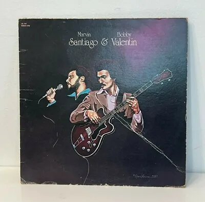 Fania Bobby Valentin And Marvin Santiago Vinyl Record 1980  • $50