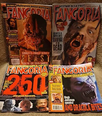 Fangoria Magazine Lot Of 4 #232~May 04 250~Feb 06 #257~Oct 06 #292~Apri 10  • $20