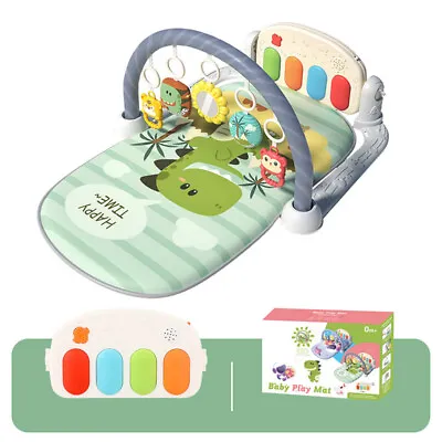 3in1 Fitness Musical Baby Play Mat Lay And Kid Gym Play-mat Fun Piano Boy Girl • £16.99