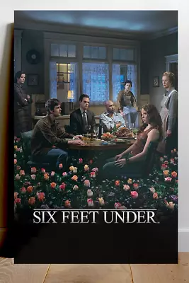 Six Feet Under Poster Featuring Michael C. Hall | Peter Krause | Lauren Ambrose • $24.88