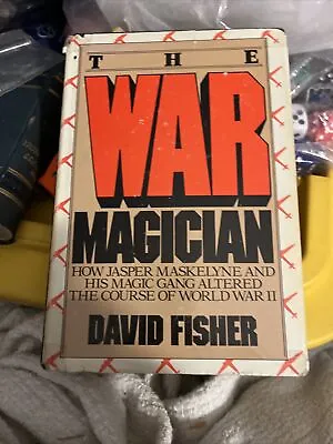 The War Magician David Fisher (Hardcover 1983) Jasper Maskelyne WWII • $13