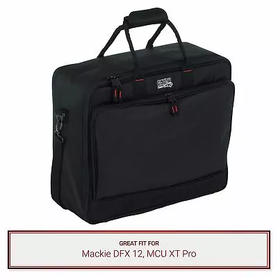 Gator Cases Padded Nylon Equipment Bag Fits Mackie DFX 12 MCU XT Pro Mixers • $89.99