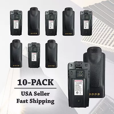 10x RLN6305 Replacement Batteries For Motorola Radios RDM2070d CP110 | 2000mAh • $202