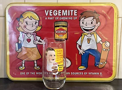 Kraft Vegemite  Promotional Glass & Placemat • $23.76