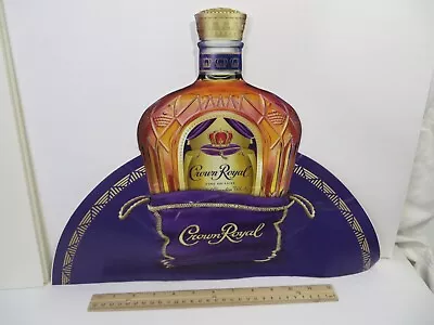 Nos Vintage Crown Royal Whiskey Advertising Vinyl Sticker Label Decal Sign • $9.99