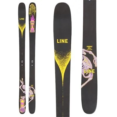 BRAND NEW! 2023 LINE CHRONIC FREESTYLE SKIS 178cm W/SALOMON STAGE 11GW BINDINGS • $479.95