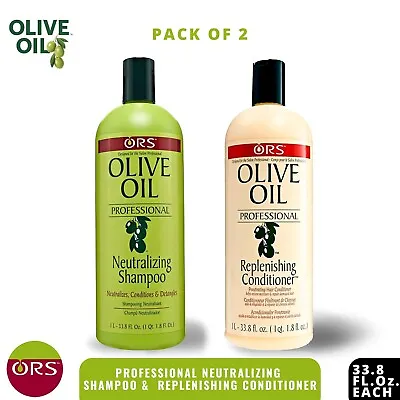 ORS Olive Oil PROFESSIONAL Neutralizing Shampoo & Replenishing Conditioner COMBO • £26.49