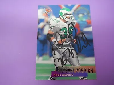 1995 Topps Stadium Club Michael Zordich #139 Auto   • $10.99