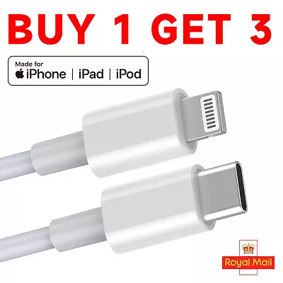 IPhone Fast Charger Lead Long USB Cable Type C For IPhone X 11 12 13 14 Pro Max • £3.69