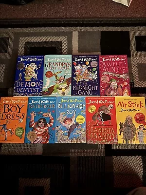 David Walliams Set PAPERBACK [READ DESC BEFORE BUY] • £5