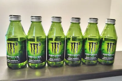 MONSTER ENERGY M3 Empty Bottle Open 6pc Sollection Set Japan Fast Shipping • $60