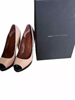 Marc By Marc Jacob’s Heeled Dusty Pink Open Toe Shoes  With Box And Dust Bag • £60