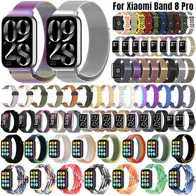 For Xiaomi Mi Band 8 Pro Smart Watch Metal/Silicone/Leather Band Strap Bracelet • $19.79