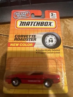 1994 Matchbox Corvette Roadster Red • $2.25