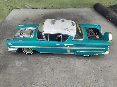 Vintage Lowrider Magazine 1958 Chevy Impala Model Rc Car By Radio Shack  Htf • $75