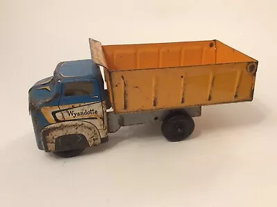 Vintage Wyandotte Pressed Steel Metal Toy Dump Truck -B11 • $19.88