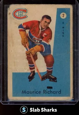 1959 Parkhurst Maurice Richard #2 • $16.34