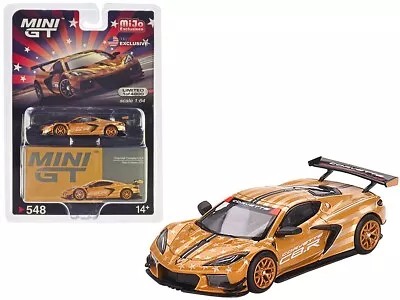 MINI GT Chevrolet Corvette C8.R Stars & Stripes 1/64 Metal Die-cast Car Model • $19.98